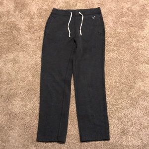 grey american eagle sweatpants